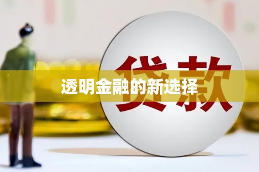 正阳透明金融的新选择