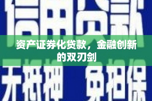 宛城资产证券化贷款，金融创新的双刃剑
