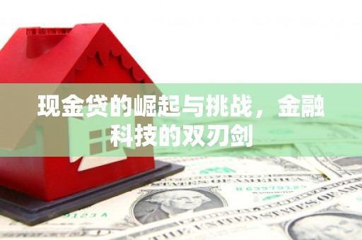 荣县现金贷的崛起与挑战，金融科技的双刃剑