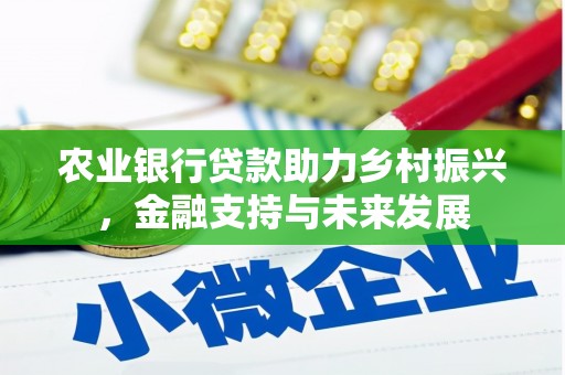湾仔区农业银行贷款助力乡村振兴，金融支持与未来发展