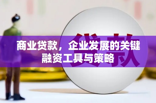丰都商业贷款，企业发展的关键融资工具与策略