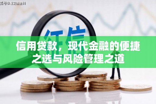 玉屏信用贷款，现代金融的便捷之选与风险管理之道