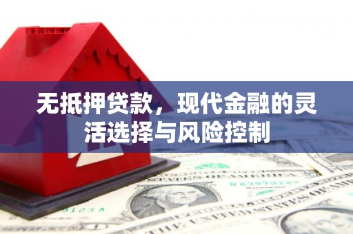 湘东无抵押贷款，现代金融的灵活选择与风险控制