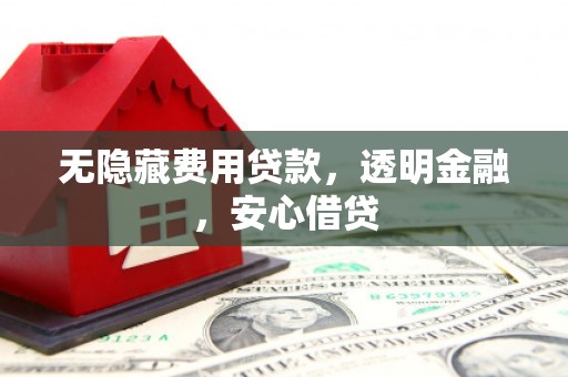 金阳无隐藏费用贷款，透明金融，安心借贷