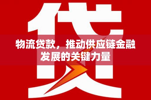木垒物流贷款，推动供应链金融发展的关键力量