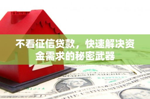 基隆不看征信贷款，快速解决资金需求的秘密武器