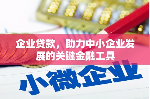 连城企业贷款，助力中小企业发展的关键金融工具