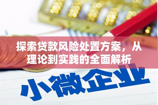 三元探索贷款风险处置方案，从理论到实践的全面解析