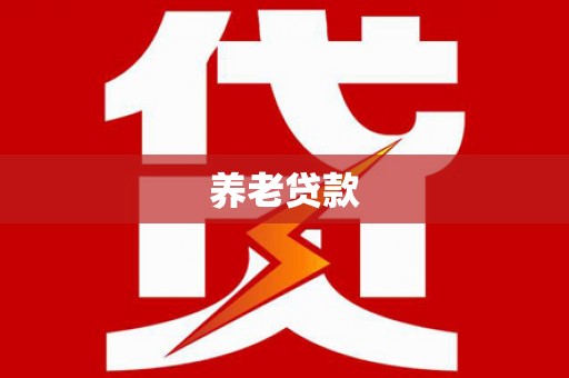 潮州养老贷款
